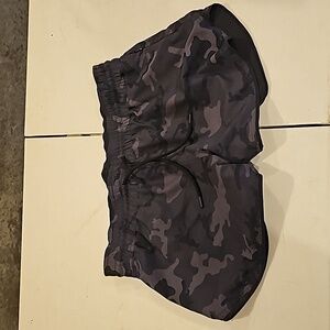 Womens large zyia camo/black reversible shorts. Active like new mint condition